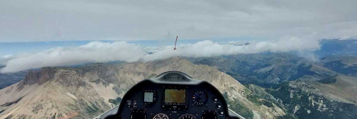 Flugwegposition um 11:40:04: Aufgenommen in der Nähe von Arrondissement de Gap, Frankreich in 2886 Meter